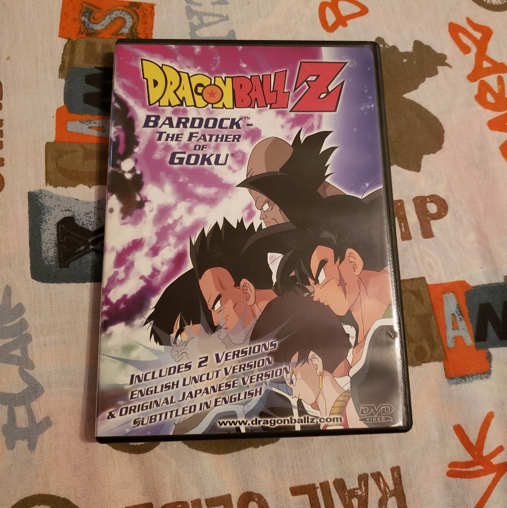 Dragonball Z Bardock Father of Goku DVD